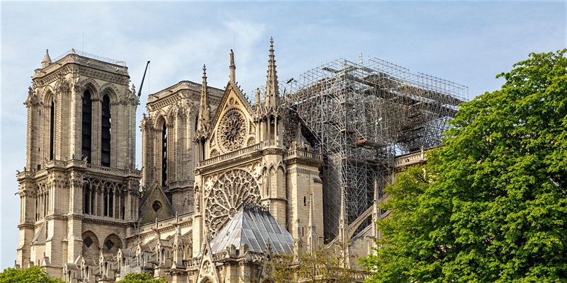 Notre Dame Fire Reconstuction